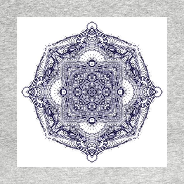 Mandala 04 (Light Edition) by PHAZED